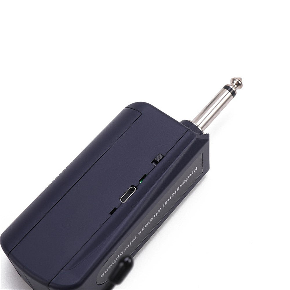 W-14 Moving Coil Microphone U-Band FM Wireless Mic with Receiver Home Karaoke Microphone
