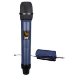 W-14 Moving Coil Microphone U-Band FM Wireless Mic with Receiver Home Karaoke Microphone