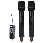 TX-12 Stage Singing Wireless Microphone Outdoor Home Live Streaming Rechargeable Mic, 2 Mics + 1 Receiver