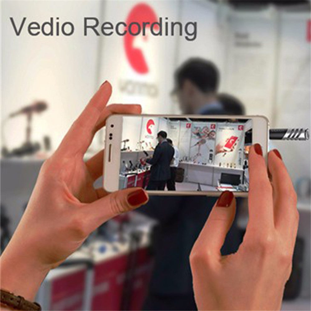 YANMAI R2 Rotatable Mini Microphone Video Recording 4-Pole 3.5mm Mobile Phone Mic