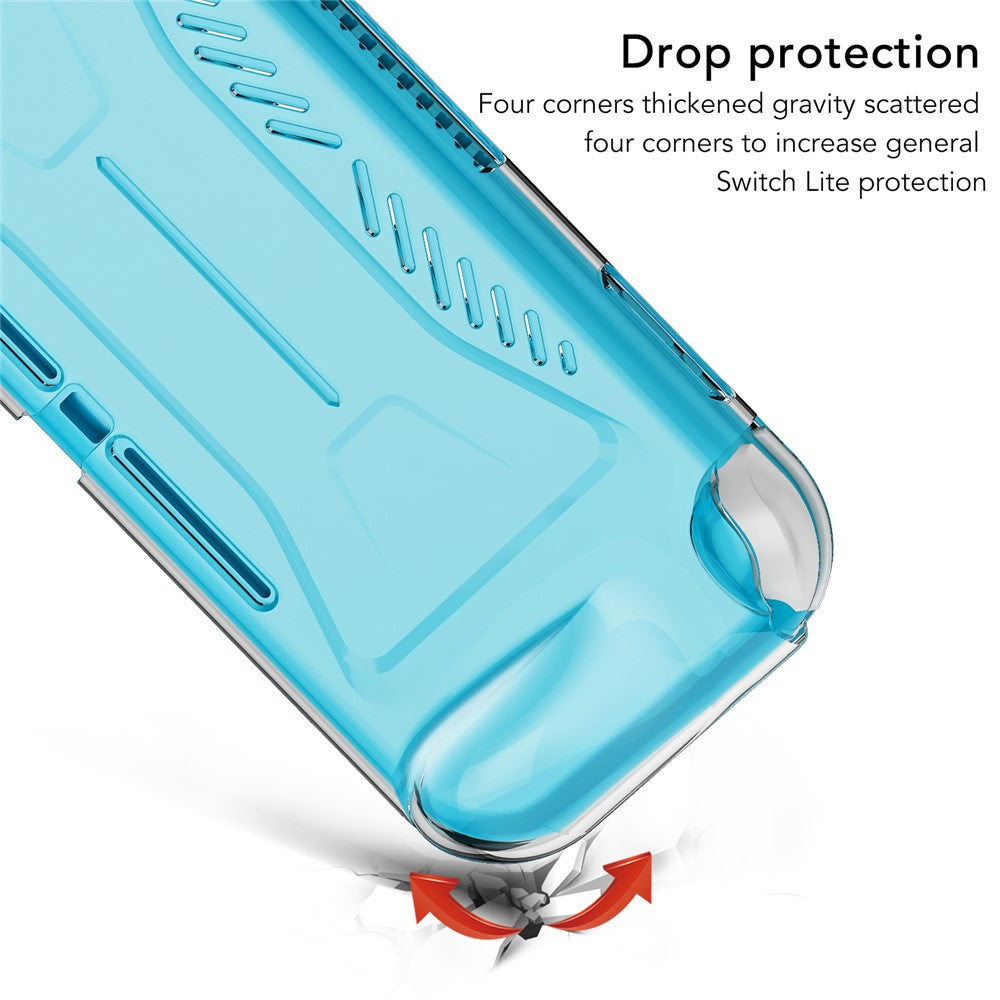 Clear Shockproof Soft TPU Phone Protection Case for Nintendo Switch Lite Console