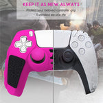 For Sony PlayStation 5 Controller Silicone Case Color Matching Protective Cover (Without Joy-Pad Caps)