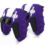 For Sony PlayStation 5 Controller Silicone Case Color Matching Protective Cover (Without Joy-Pad Caps)