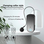 K65 Incoming Call Vibration Digital Display Retractable Lavalier Bluetooth-compatible Earphones