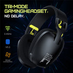 ONIKUMA B2 2.4G Wireless / Bluetooth-compatible / Wired Over-Ear Headphone Stereo Bluetooth-compatible Gaming Music Headset
