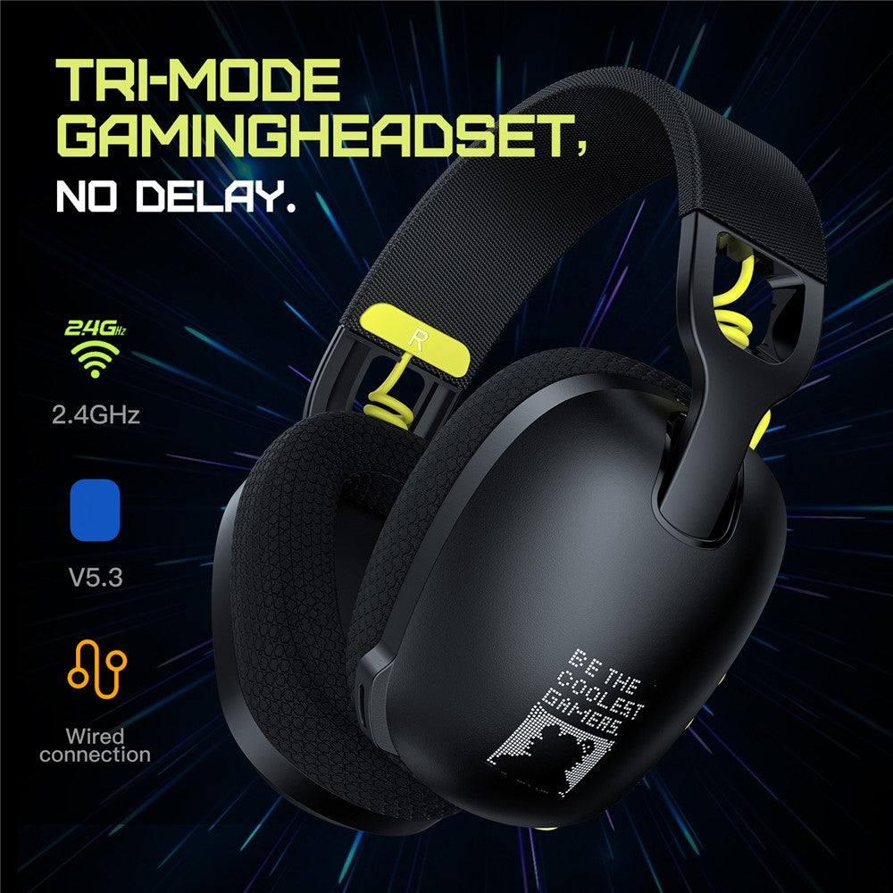 ONIKUMA B2 2.4G Wireless / Bluetooth-compatible / Wired Over-Ear Headphone Stereo Bluetooth-compatible Gaming Music Headset
