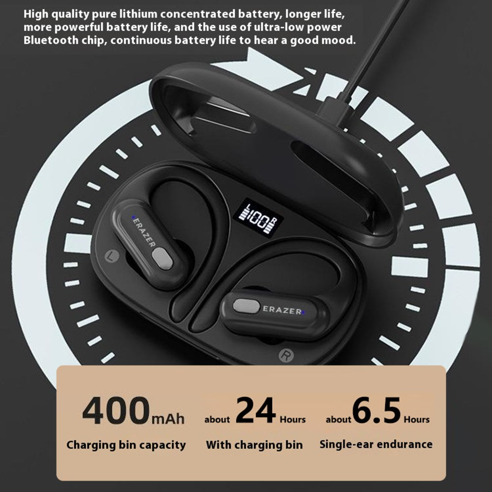 LENOVO Erazer XT60Pro TWS Bluetooth-kompatibel musikspil-øretelefon med ørekrog og in-ear-sportshovedtelefon