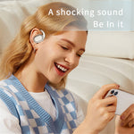 SHINECON X3 OWS Bluetooth-Compatible Music Earphone Ear Hook Wireless Noise Reduction Headset