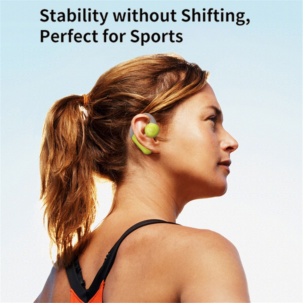 SHINECON QH-003 OWS Non-In-Ear Bluetooth-compatible 5.3 Music Earphone Ear Hook ENC Noise Reduction Headset