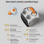QH51 Øreclips Bluetooth-kompatibel Øretelefon Trådløst Sport Løb Stereo Musik Headset