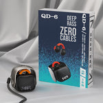 QH51 Øreclips Bluetooth-kompatibel Øretelefon Trådløst Sport Løb Stereo Musik Headset