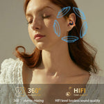 QH51 Øreclips Bluetooth-kompatibel Øretelefon Trådløst Sport Løb Stereo Musik Headset