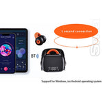 QH51 Øreclips Bluetooth-kompatibel Øretelefon Trådløst Sport Løb Stereo Musik Headset