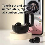 SK19 Mini Wireless Earphone Bluetooth-compatible Headphone Sleep Noise Cancelling Earbud