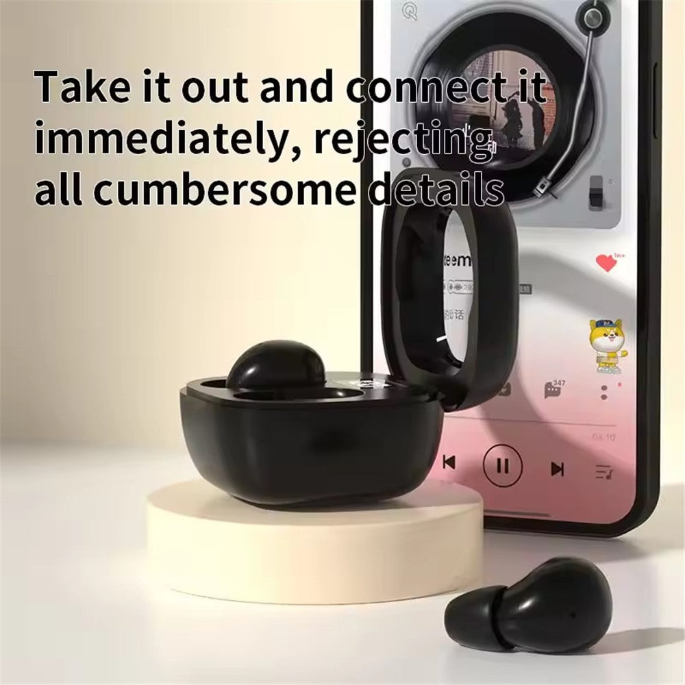SK19 Mini Wireless Earphone Bluetooth-compatible Headphone Sleep Noise Cancelling Earbud