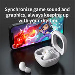 SK19 Mini Wireless Earphone Bluetooth-compatible Headphone Sleep Noise Cancelling Earbud