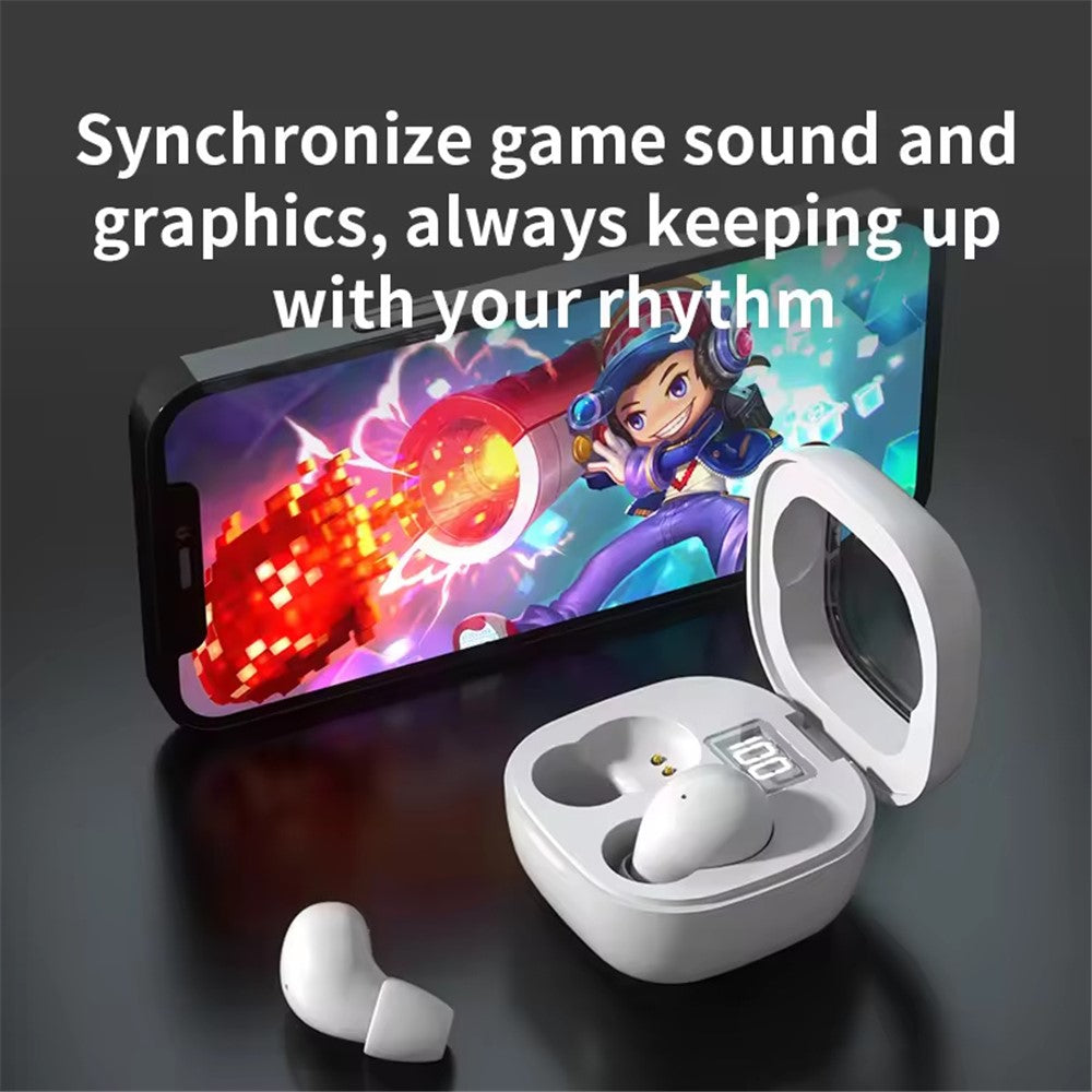 SK19 Mini Wireless Earphone Bluetooth-compatible Headphone Sleep Noise Cancelling Earbud