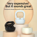 SK19 Mini Wireless Earphone Bluetooth-compatible Headphone Sleep Noise Cancelling Earbud