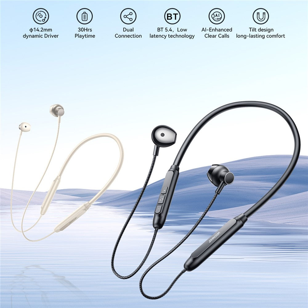 JOYROOM JR-D8 Neckband Wireless Earphone Low Latency Bluetooth-compatible 5.4 Headphone