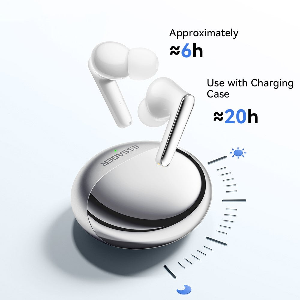 ESSAGER Noise Reduction Bluetooth-compatible Headset In-Ear Wireless Headphone TWS Earphone
