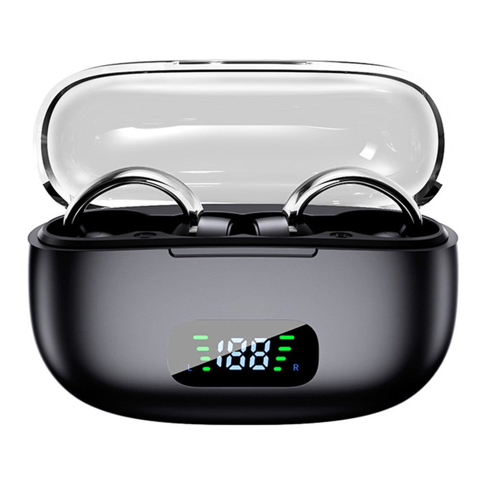 S39 ENC Støjreducerende Clip-On Bluetooth-kompatible Øretelefoner Ikke-In-Ear Sports Trådløse Hovedtelefoner