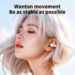 S39 ENC Støjreducerende Clip-On Bluetooth-kompatible Øretelefoner Ikke-In-Ear Sports Trådløse Hovedtelefoner