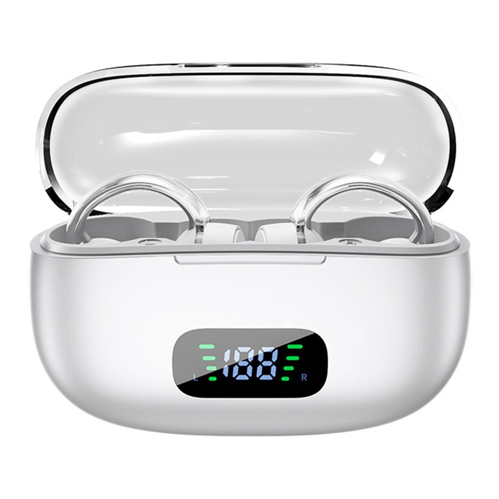 S39 ENC Støjreducerende Clip-On Bluetooth-kompatible Øretelefoner Ikke-In-Ear Sports Trådløse Hovedtelefoner