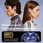 M91 Ear Clip Earbuds Wireless Bluetooth-compatible Noise Reduction Music Game Earphones