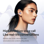 M91 Ear Clip Earbuds Wireless Bluetooth-compatible Noise Reduction Music Game Earphones
