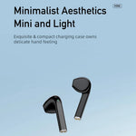 AWEI T26 Pro TWS Bluetooth-compatible Headset Wireless Semi-in-ear Headphone Noise Reduction Earphone