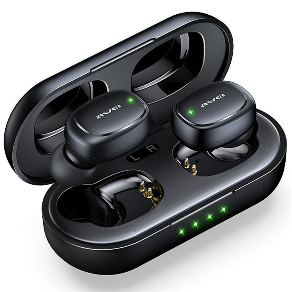 AWEI T13 Pro HiFi Stereo Sound Bluetooth-compatible Headset Touch Control Wireless Headphone Built-in 8mm Driver Unit