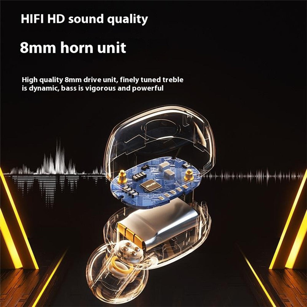 AWEI T13 Pro HiFi Stereo Sound Bluetooth-compatible Headset Touch Control Wireless Headphone Built-in 8mm Driver Unit