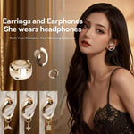 YX38 OWS Bluetooth-compatible 5.4 Wireless Earphones ENC Noise Reduction Sports Headphones