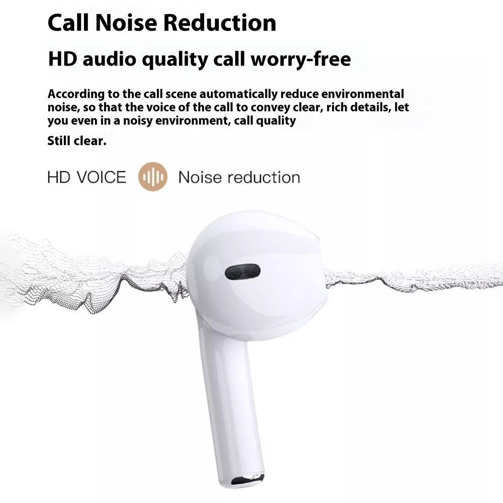 Pro4 TWS Bluetooth Earphone Noise Reduction Call Wireless Music Headset