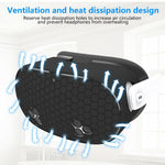 For Meta Quest 3S VR Silicone Case Honeycomb Texture Heat Dissipation Anti-Drop Cover