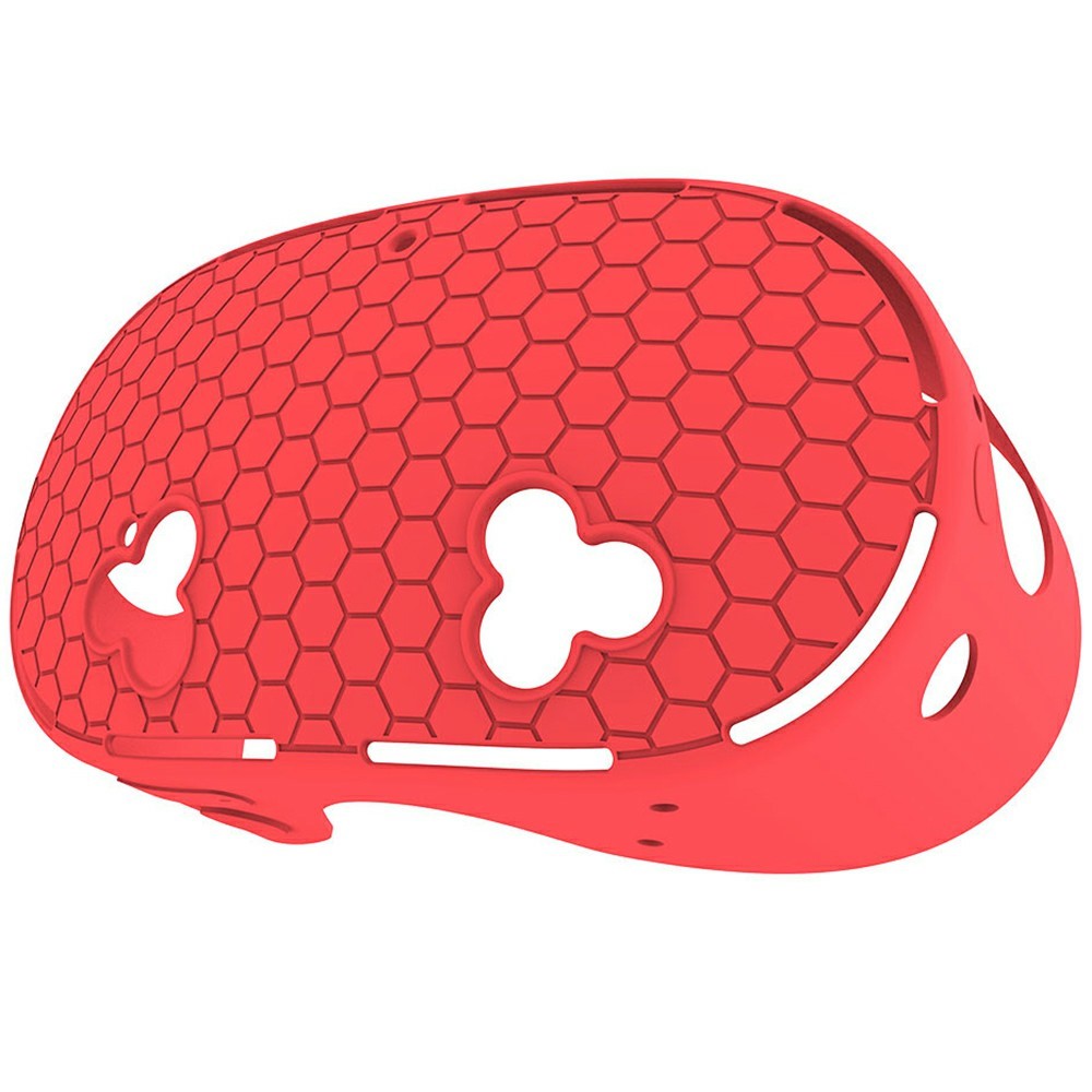 For Meta Quest 3S VR Silicone Case Honeycomb Texture Heat Dissipation Anti-Drop Cover