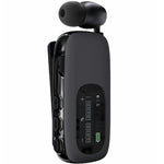 K75 LCD Screen Business Bluetooth-compatible Headset Noise Cancellation Earphone with Vibration Alert