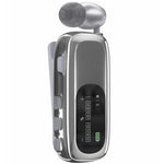 K75 LCD Screen Business Bluetooth-compatible Headset Noise Cancellation Earphone with Vibration Alert