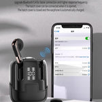 J17 2 Pair Bluetooth-compatible 5.4 Headphones LED Display Stereo Sports Earbuds