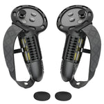 1 par til Meta Quest 3 / 3S Controller Grips Cover Silikone Forlængede Håndtag Tilbehør
