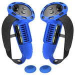 1 par til Meta Quest 3 / 3S Controller Grips Cover Silikone Forlængede Håndtag Tilbehør