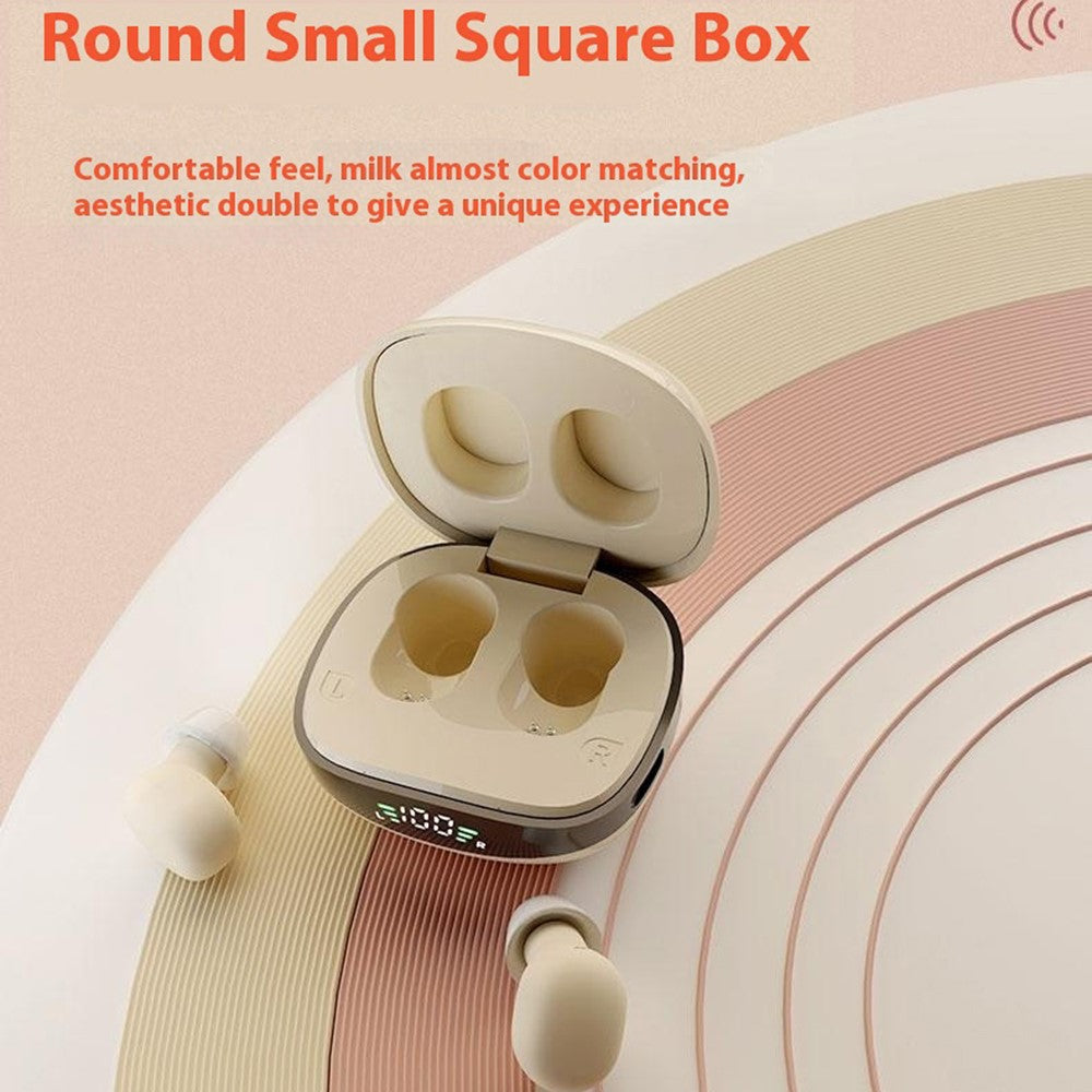 BH27 Mini TWS Bluetooth-compatible 5.3 Sleep In-Ear Earphone Touch Control Music Gaming Headset