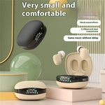 BH27 Mini TWS Bluetooth-compatible 5.3 Sleep In-Ear Earphone Touch Control Music Gaming Headset