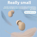 BH27 Mini TWS Bluetooth-compatible 5.3 Sleep In-Ear Earphone Touch Control Music Gaming Headset
