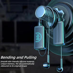 S8 Sport Running Neckband Bluetooth-compatible Headset Digital Display Music Calling Earphone Support TF Card