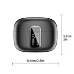 SP99 Wireless Headset With Digital Display Bluetooth-compatible Earbuds ANC ENC Noise Cancelling