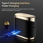BD2 Smart Digital Display Touch Screen Wireless Bluetooth-compatible Headset ANC+ENC Noise Cancelling