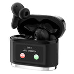 BD2 Smart Digital Display Touch Screen Wireless Bluetooth-compatible Headset ANC+ENC Noise Cancelling