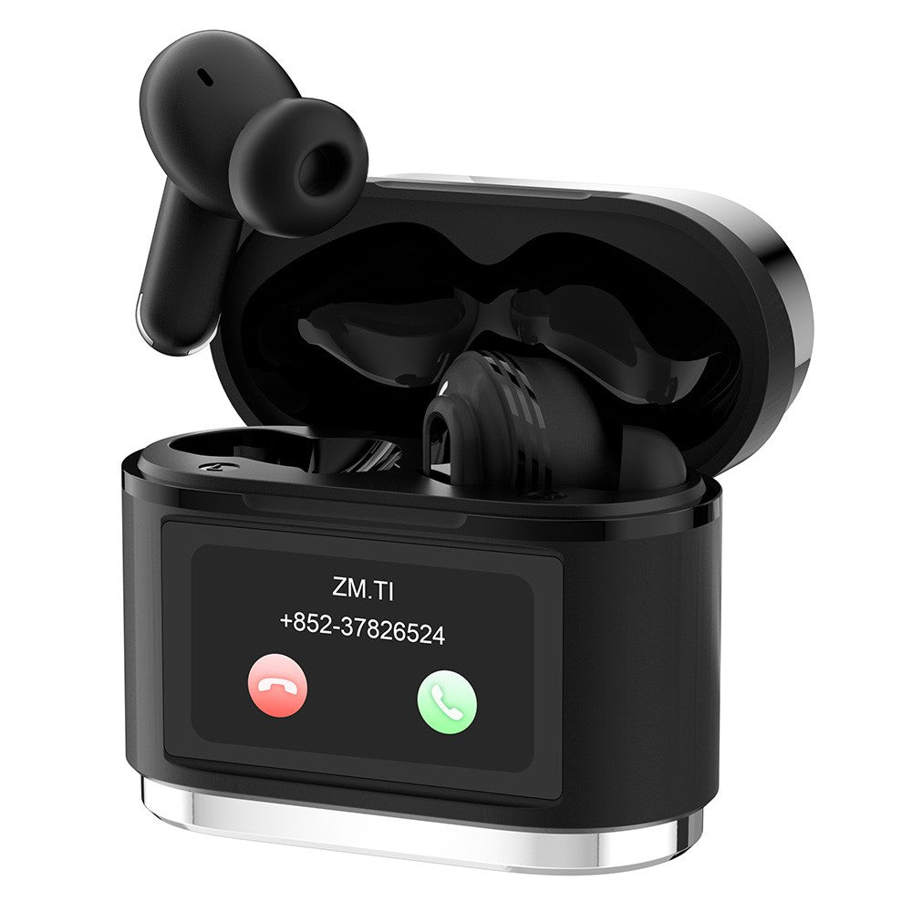 BD2 Smart Digital Display Touch Screen Wireless Bluetooth-compatible Headset ANC+ENC Noise Cancelling