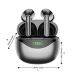 DP4 HiFi Sound Bluetooth-compatible Earphones Noise Reduction Wireless In-ear Headphones